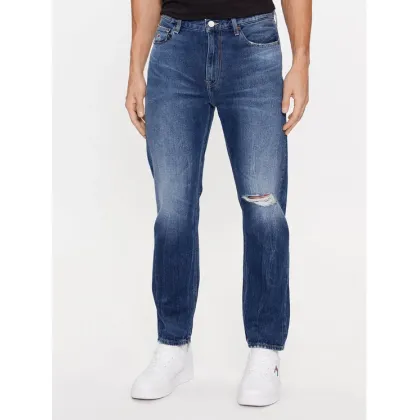 Zdjęcie Tommy Jeans Jeansy Dad DM0DM16654 Granatowy Tapered Fit