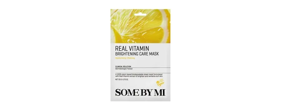 obrazek 1 Some By Mi Real Care Mask Vitamin Brightening Care Mask Maseczka w płacie 20 ml