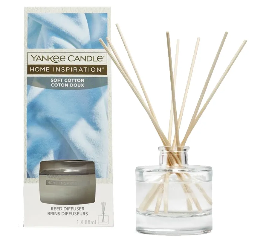 obrazek 1 Yankee Candle Home Inspiration Patyczki Zapachowe Soft Cotton