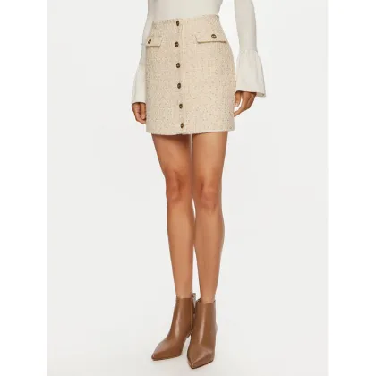 Zdjęcie TWINSET Spódnica mini 242TP2125 Écru Slim Fit