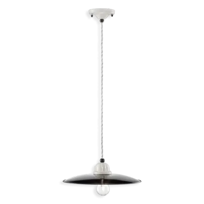 Zdjęcie Wyjątkowa włoska lampa sufitowa retro