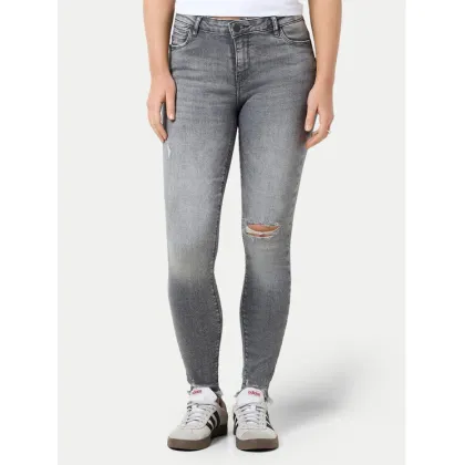 Zdjęcie Noisy May Jeansy Kimmy 27030525 Szary Skinny Fit