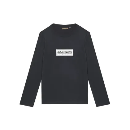 Zdjęcie Napapijri Bluzka S-Chamois NP0A4HYK D Czarny Regular Fit