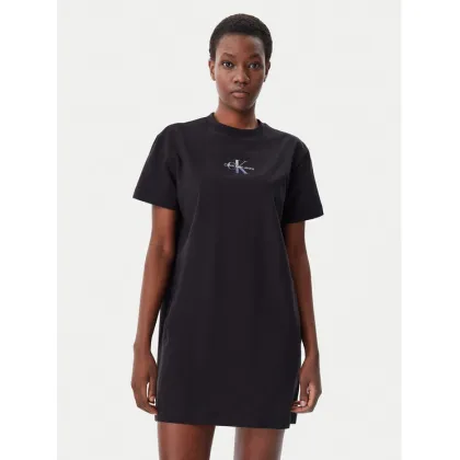 Zdjęcie Calvin Klein Jeans Sukienka codzienna Gradient Monologo J20J225273 Czarny Relaxed Fit