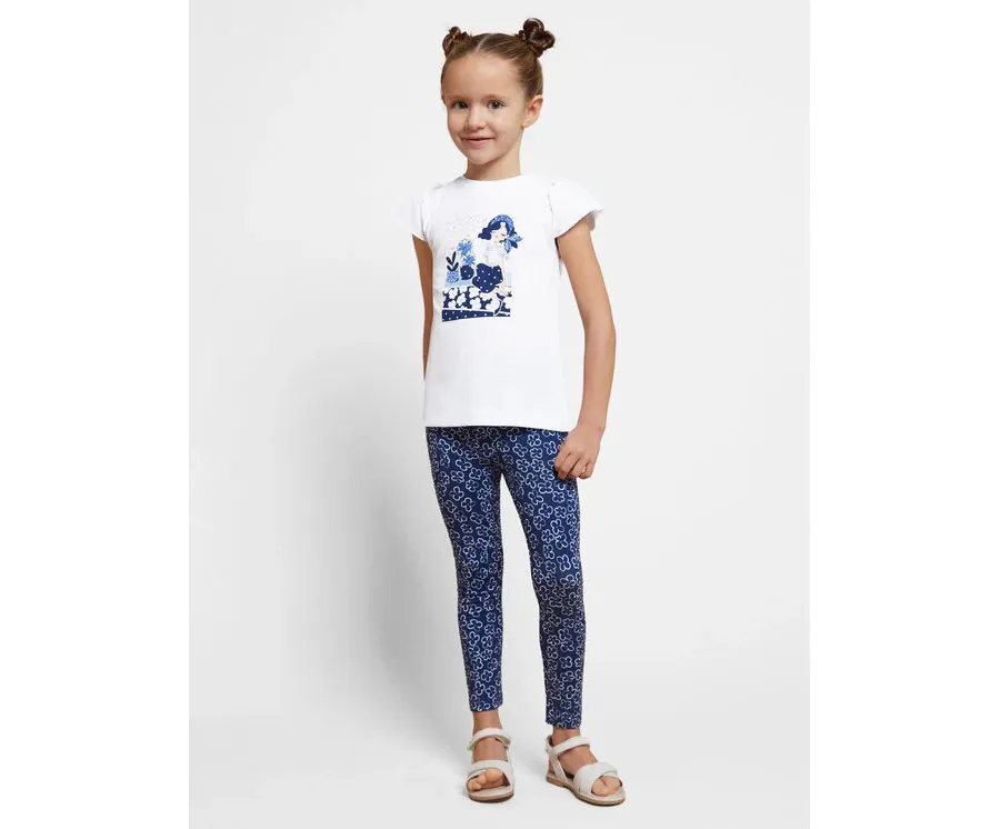 obrazek 1 Mayoral Komplet dziecięcy 3708 Niebieski Regular Fit