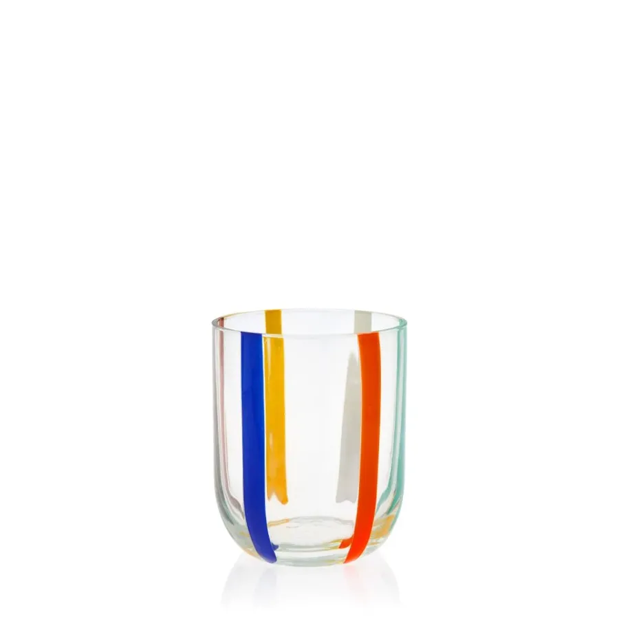 obrazek 1 Designerski komplet 6 szklanek z Włoch ze szkła kryształowego