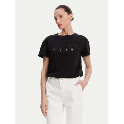 Zdjęcie Liu Jo T-Shirt WA5007 JS923 Czarny Relaxed Fit