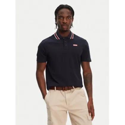 Zdjęcie Hunter Polo Noris SS HARM0037242 Granatowy Regular Fit