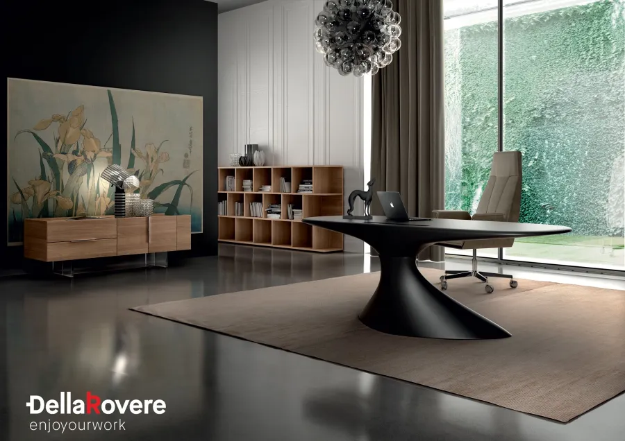 obrazek 1 Designerskie włoskie biurko do gabinetu