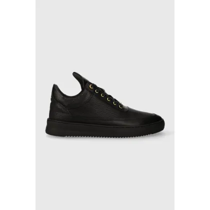 Zdjęcie Filling Pieces sneakersy skórzane Low Top Aten kolor czarny 10126591847