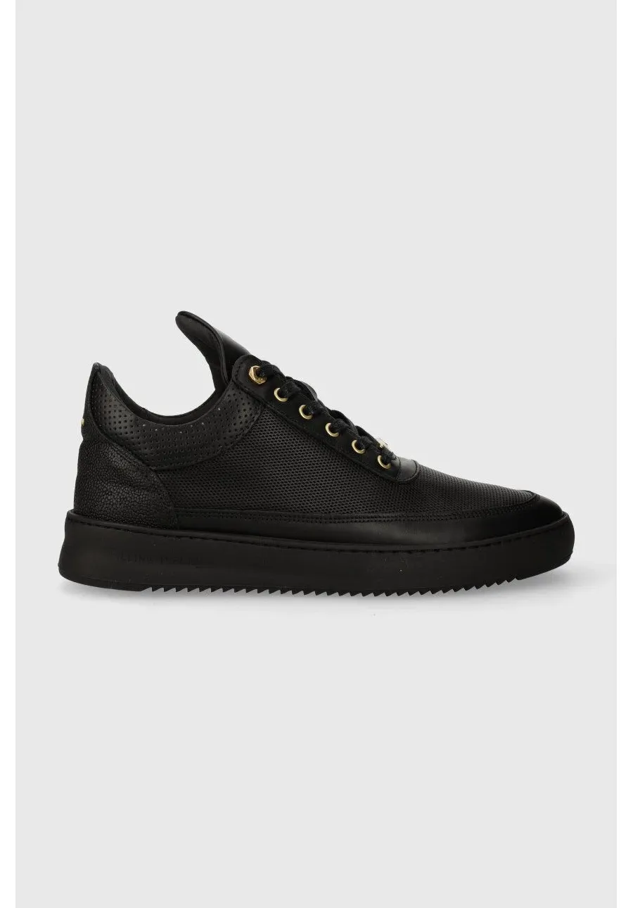 obrazek 1 Filling Pieces sneakersy skórzane Low Top Aten kolor czarny 10126591847