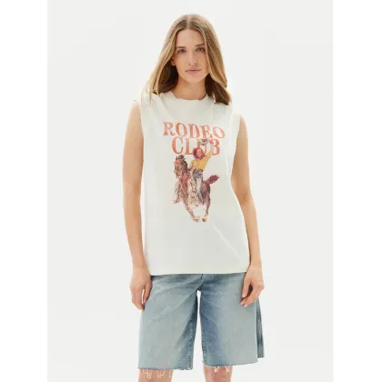 Zdjęcie Wrangler Bluzka Muscle 112362574 Biały Relaxed Fit