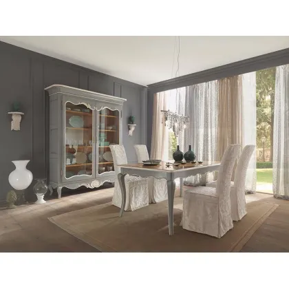 Zdjęcie Luksusowy stół rozkładany w stylu klasycznym - Stella del Mobile