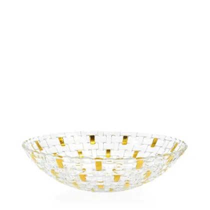 Zdjęcie Włoska elegancka misa wykonana ze szkła murano (30 cm)