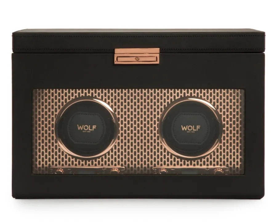 obrazek 2 Rotomat Axis Double Copper na dwa zegarki
