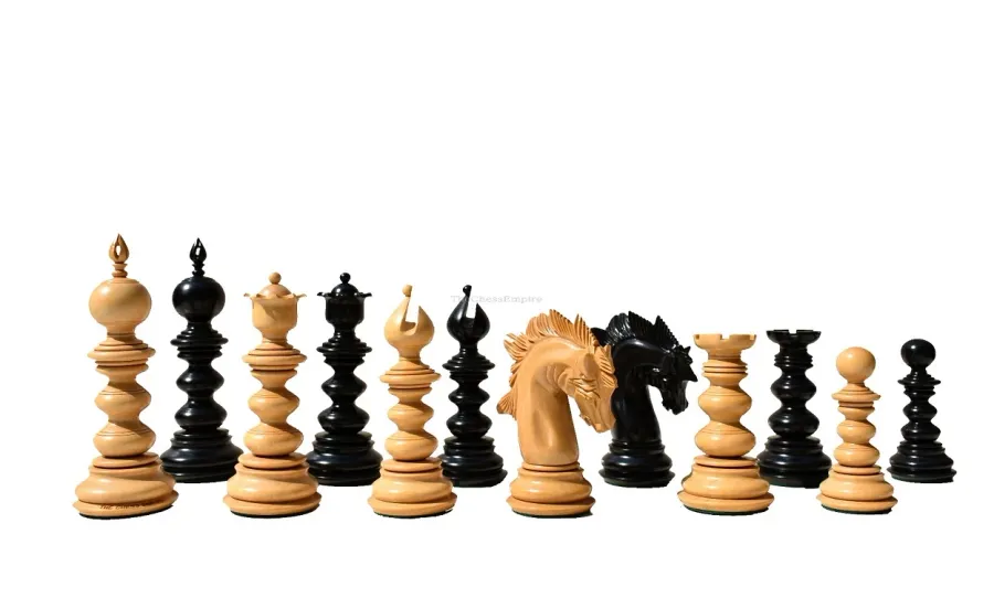 obrazek 2 Ekskluzywne pionki do szachów z matowym wykończeniem - The Chess Empire