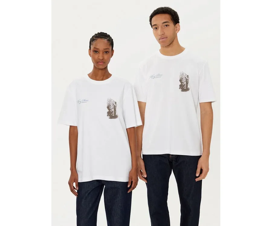 obrazek 1 Filling Pieces T-Shirt Unisex Gardener 7449985 Biały Regular Fit