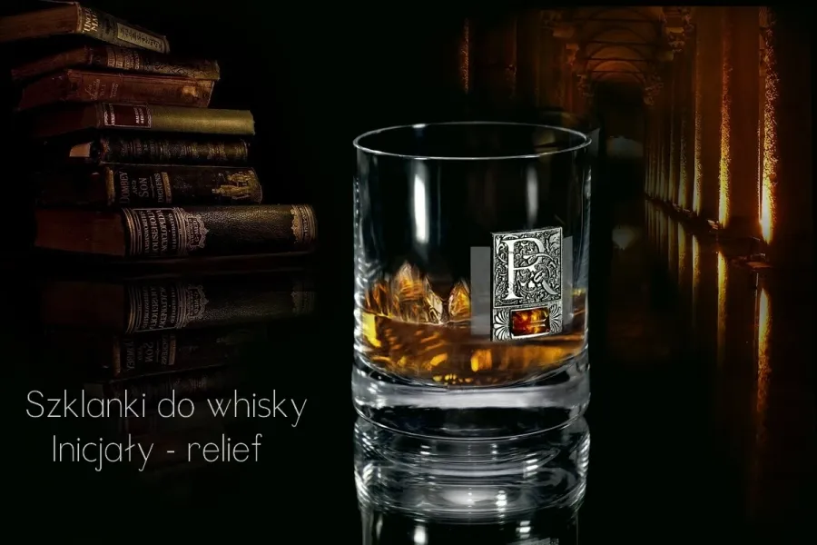 obrazek 3 Karafka i szklanki do whisky z bursztynem Legend - Insygnia