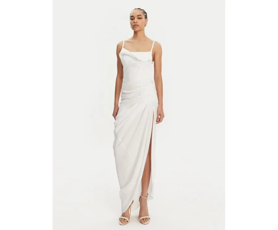 obrazek 1 JACQUEMUS Sukienka wieczorowa 21E243DR001-1020 Biały Regular Fit