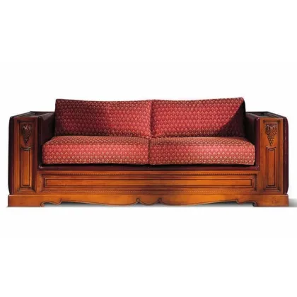 Zdjęcie Trzyosobowa antyczna sofa do salonu