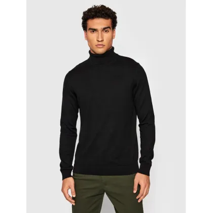 Zdjęcie Selected Homme Golf Berg 16074684 Czarny Regular Fit