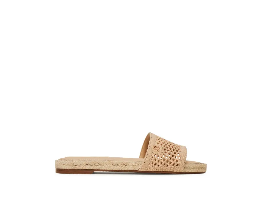 obrazek 1 Tommy Hilfiger Espadryle Knit Mesh Espadrille Flat Sandal FW0FW08744 Beżowy