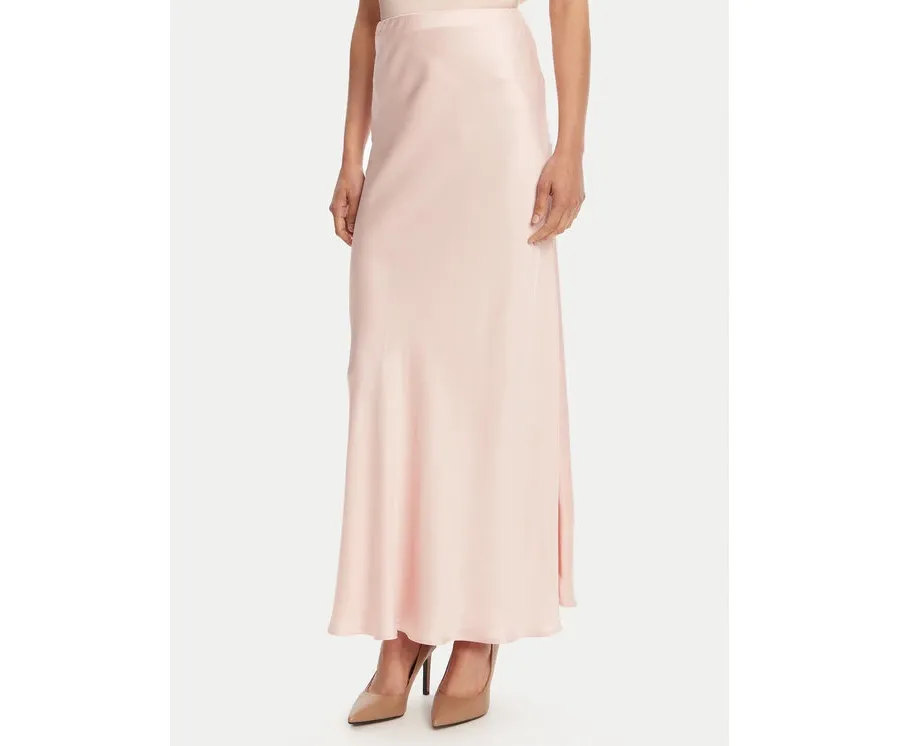 obrazek 1 ViCOLO Spódnica maxi TD0472 Różowy Slim Fit
