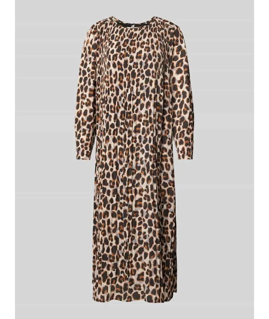 obrazek 1 Sukienka midi z plisami