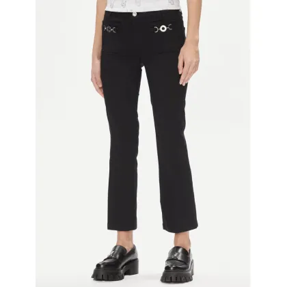 Zdjęcie Liu Jo Spodnie materiałowe MA4291 T7144 Czarny Slim Fit