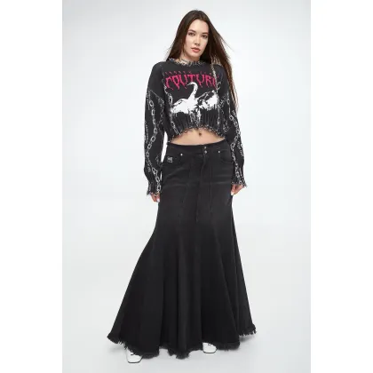 Zdjęcie Spódnica maxi VERSACE JEANS COUTURE Versace Jeans Couture