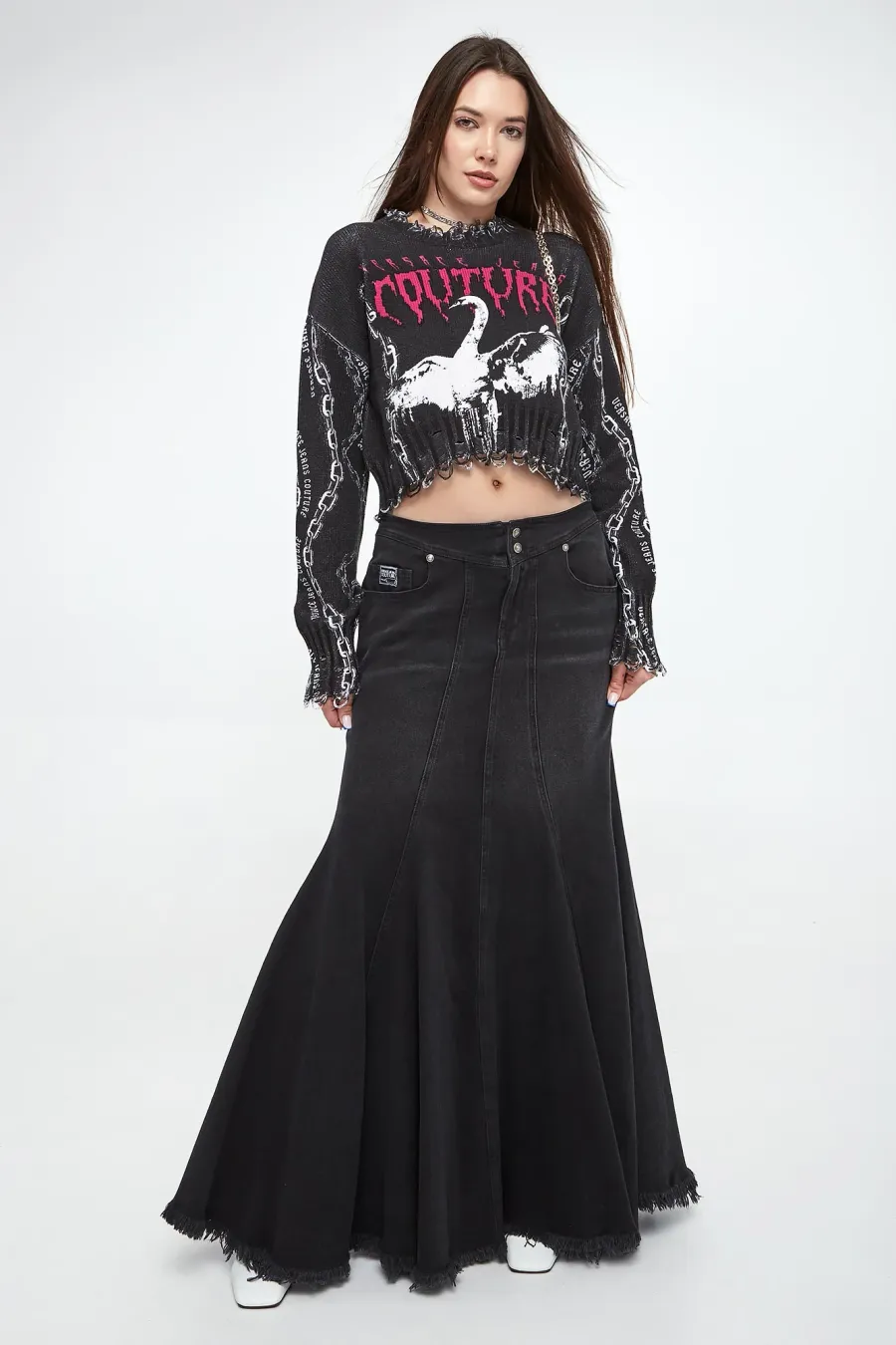 obrazek 1 Spódnica maxi VERSACE JEANS COUTURE Versace Jeans Couture