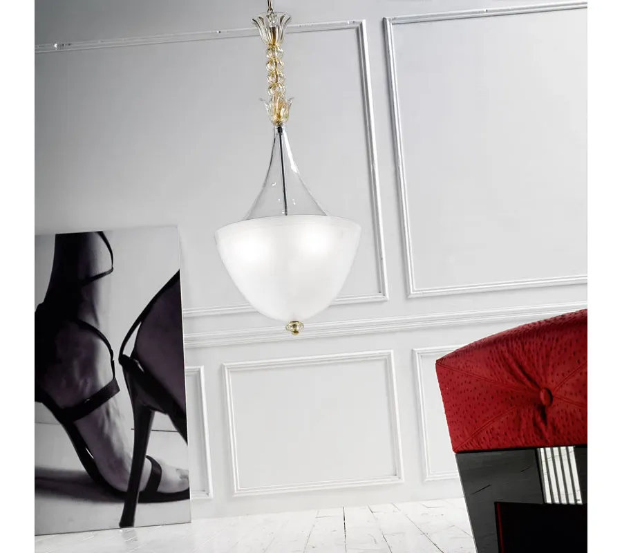obrazek 1 Elegancki żyrandol LD150/3 w stylu art déco