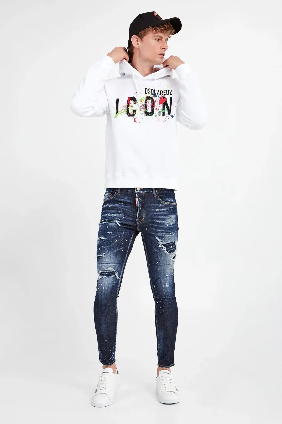 obrazek 1 Jeansy męskie Super Twinnky Jean DSQUARED2 Dsquared2