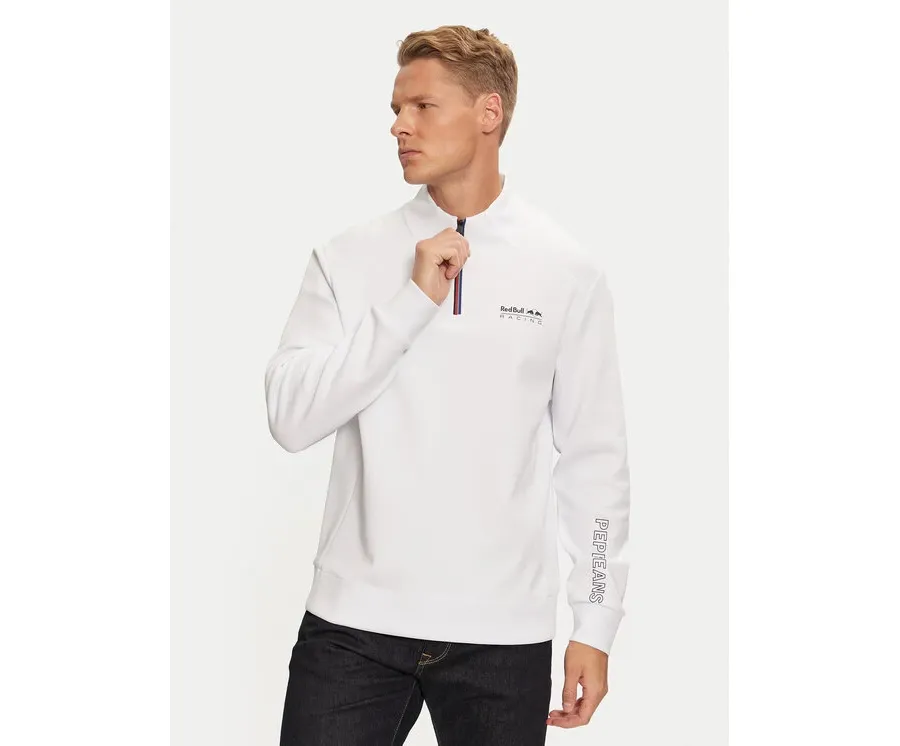 obrazek 1 Pepe Jeans Bluza Red Bull Racing RM580001 Biały Regular Fit