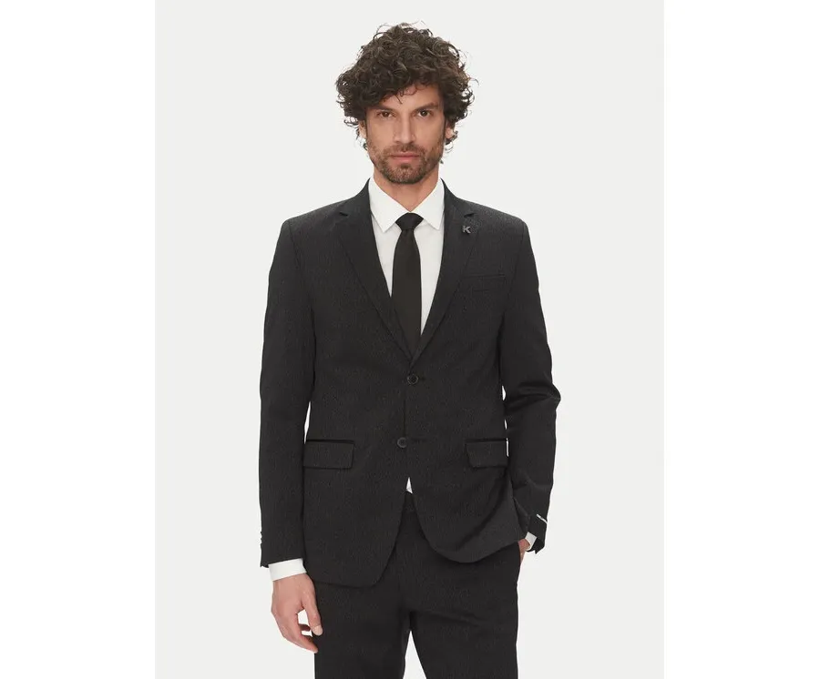 obrazek 1 KARL LAGERFELD Marynarka 155244 552042 Czarny Regular Fit