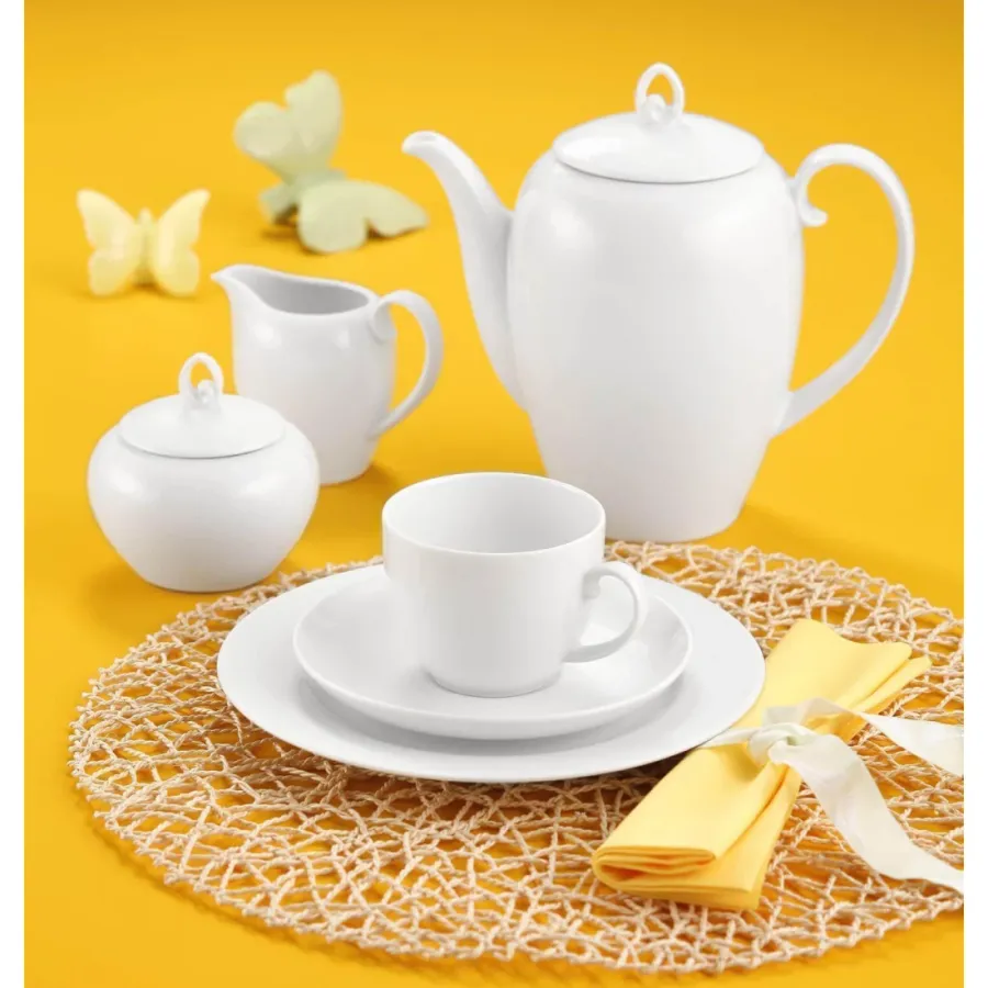 obrazek 3 Porcelanowy 12-elementowy zestaw obiadowy z Niemiec - Seltmann Weiden