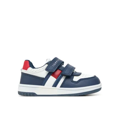 Zdjęcie Tommy Hilfiger Sneakersy Flag Low Cut Velcro Sneaker T1X9-33841-1355 M Granatowy