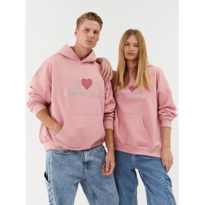 Zdjęcie 2005 Bluza Unisex Hot Moms Różowy Relaxed Fit