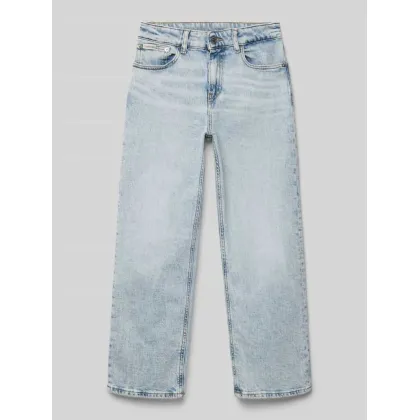 Zdjęcie Jeansy o kroju regular fit z 5 kieszeniami