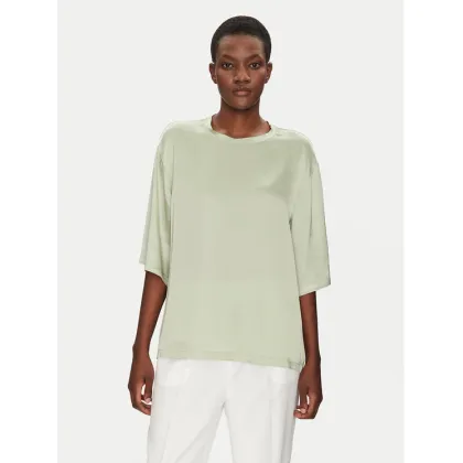 Zdjęcie ViCOLO Bluzka TD0013 Zielony Relaxed Fit