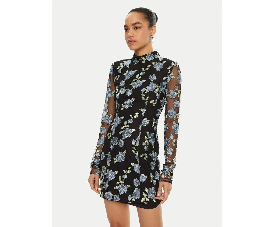 obrazek 1 ROTATE Sukienka codzienna 113897 Czarny Regular Fit