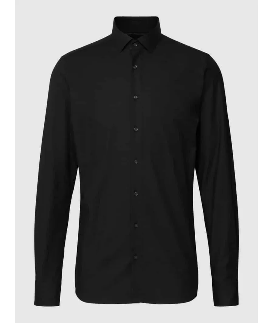 obrazek 1 Koszula biznesowa o kroju slim fit z dodatkiem streczu
