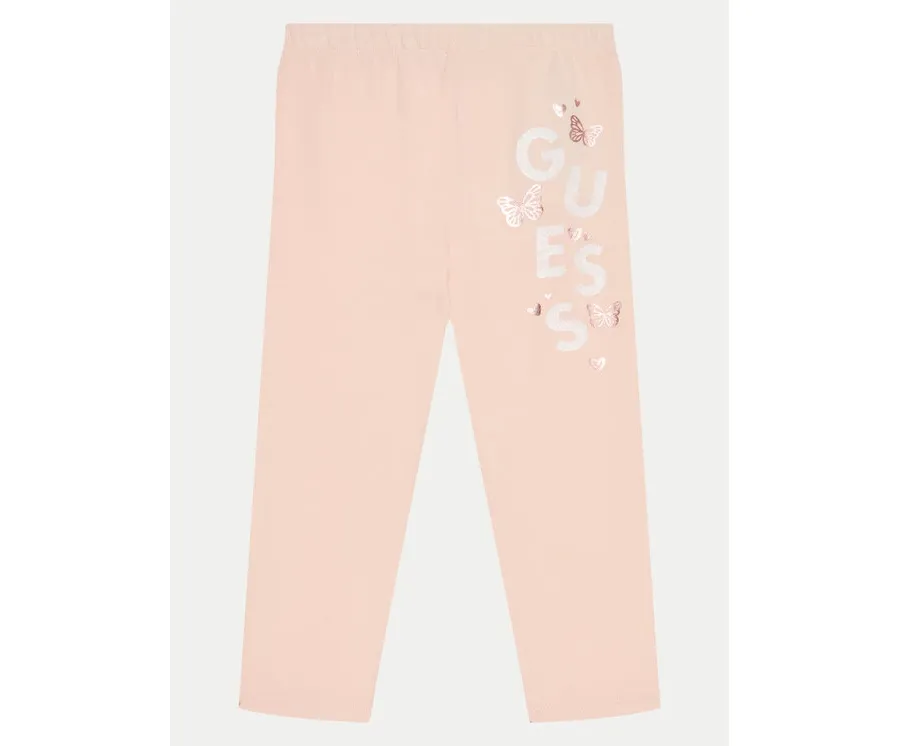 obrazek 1 Guess Legginsy K5RB02 J1314 Koralowy Slim Fit