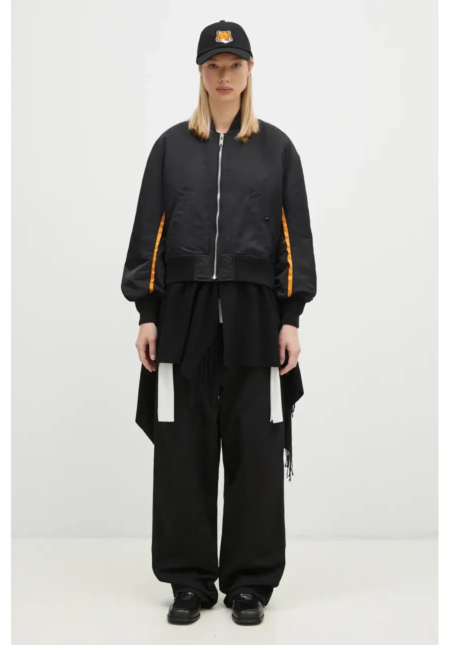 obrazek 1 Undercover kurtka bomber Blouson damski kolor czarny przejściowa oversize UC2D1202.2