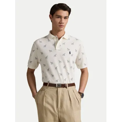Zdjęcie Polo Ralph Lauren Polo 710974597001 Écru Custom Slim Fit