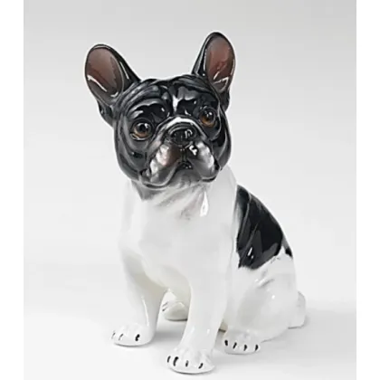 Picture Original figure of a French bulldog, h. 17 cm - Il Gattopardo