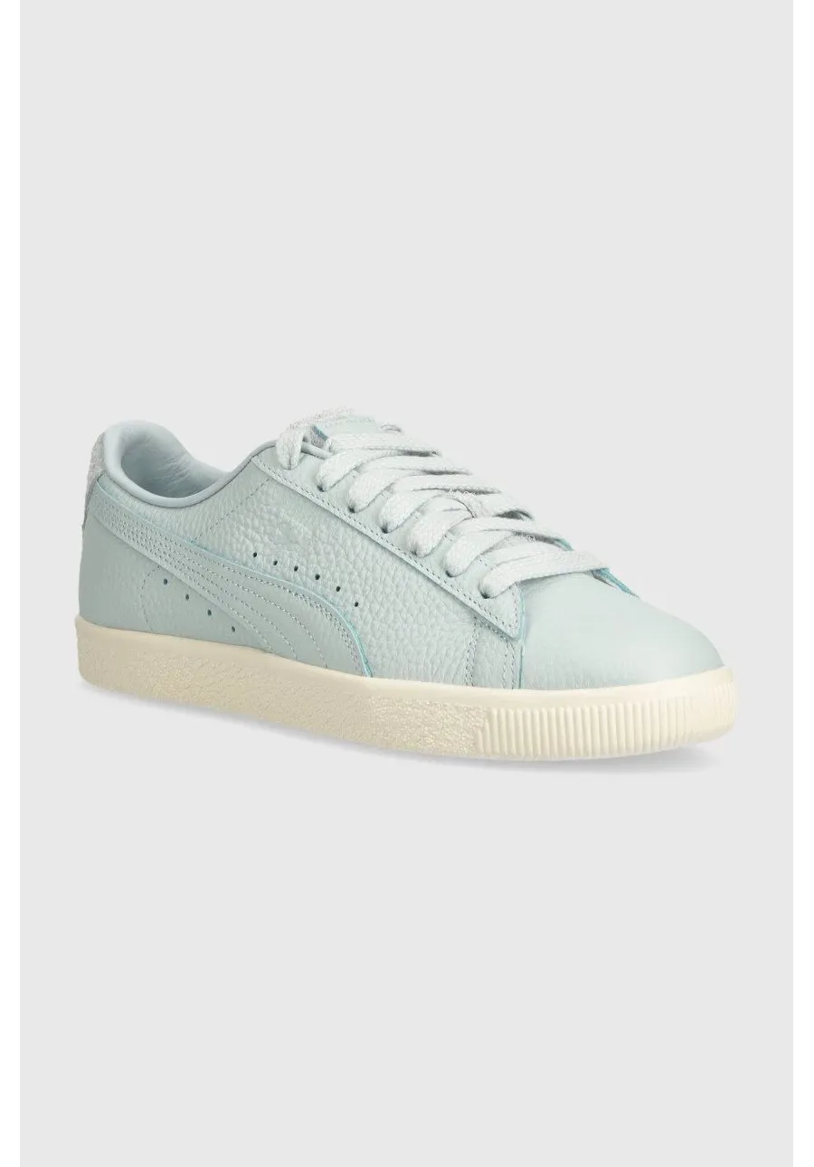 obrazek 1 Puma sneakersy skórzane Clyde Premium kolor zielony 394834
