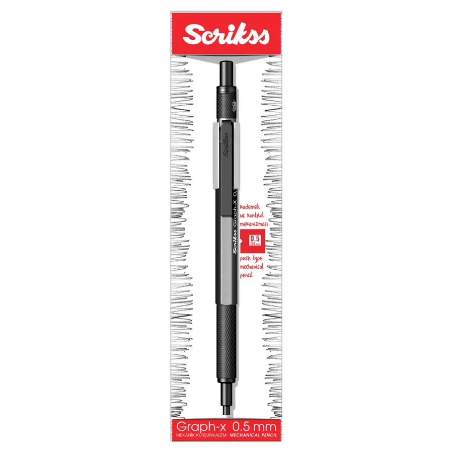 obrazek 5 Prezentowy ołówek mechaniczny z kolekcji Graph-X