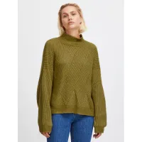 Zdjęcie ICHI Golf 20119636 Zielony Regular Fit