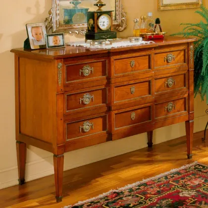 Zdjęcie Przepiękna włoska komoda z drewna litego